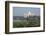 India, Agra. Taj Mahal from the Red Fort of Agra. Sandstone Fortress-Cindy Miller Hopkins-Framed Photographic Print