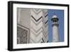 India, Agra, Taj Mahal. Memorial to Queen Mumtaz Mahal. Geometric Wall-Cindy Miller Hopkins-Framed Photographic Print