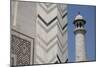 India, Agra, Taj Mahal. Memorial to Queen Mumtaz Mahal. Geometric Wall-Cindy Miller Hopkins-Mounted Photographic Print