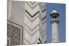 India, Agra, Taj Mahal. Memorial to Queen Mumtaz Mahal. Geometric Wall-Cindy Miller Hopkins-Mounted Photographic Print