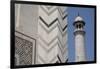 India, Agra, Taj Mahal. Memorial to Queen Mumtaz Mahal. Geometric Wall-Cindy Miller Hopkins-Framed Photographic Print