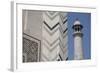 India, Agra, Taj Mahal. Memorial to Queen Mumtaz Mahal. Geometric Wall-Cindy Miller Hopkins-Framed Photographic Print