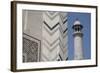 India, Agra, Taj Mahal. Memorial to Queen Mumtaz Mahal. Geometric Wall-Cindy Miller Hopkins-Framed Photographic Print