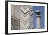 India, Agra, Taj Mahal. Memorial to Queen Mumtaz Mahal. Geometric Wall-Cindy Miller Hopkins-Framed Photographic Print