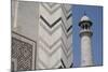 India, Agra, Taj Mahal. Memorial to Queen Mumtaz Mahal. Geometric Wall-Cindy Miller Hopkins-Mounted Photographic Print