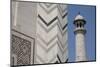 India, Agra, Taj Mahal. Memorial to Queen Mumtaz Mahal. Geometric Wall-Cindy Miller Hopkins-Mounted Photographic Print