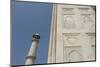 India, Agra, Taj Mahal. Ornate Marble Wall with Corner Tower-Cindy Miller Hopkins-Mounted Photographic Print