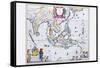 India and Southeast Asia-Willem Janszoon Blaeu-Framed Stretched Canvas