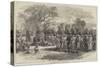 India and the Prince of Wales, a Tiger-Hunting Party in India, Preparing to Start-null-Stretched Canvas