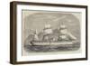 India and the Prince of Wales, HMS Serapis-Edwin Weedon-Framed Giclee Print