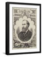 India and the Prince of Wales-null-Framed Giclee Print