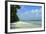 India, Andaman Islands, Havelock, White Sand Beach at Low Tide-Anthony Asael-Framed Photographic Print