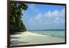 India, Andaman Islands, Havelock, White Sand Beach at Low Tide-Anthony Asael-Framed Photographic Print