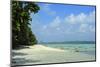 India, Andaman Islands, Havelock, White Sand Beach at Low Tide-Anthony Asael-Mounted Photographic Print