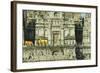 India, Bihar, Bodh Gaya, Mahabodhi Complex, Great Awakening Temple-Anthony Asael-Framed Photographic Print