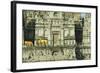 India, Bihar, Bodh Gaya, Mahabodhi Complex, Great Awakening Temple-Anthony Asael-Framed Photographic Print