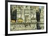 India, Bihar, Bodh Gaya, Mahabodhi Complex, Great Awakening Temple-Anthony Asael-Framed Photographic Print