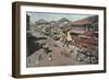 India, Bombay Street 1890-null-Framed Art Print