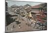 India, Bombay Street 1890-null-Mounted Art Print