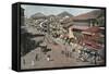 India, Bombay Street 1890-null-Framed Stretched Canvas