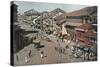 India, Bombay Street 1890-null-Stretched Canvas