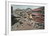 India, Bombay Street 1890-null-Framed Art Print