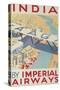India by Imperial Airways-null-Stretched Canvas