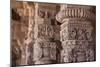 India. Column details at the Alai-Darwaza complex in New Delhi.-Ralph H. Bendjebar-Mounted Photographic Print