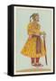 India Costume-French School-Framed Stretched Canvas