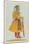 India Costume-French School-Mounted Giclee Print
