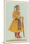 India Costume-French School-Mounted Giclee Print