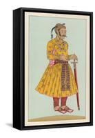 India Costume-French School-Framed Stretched Canvas