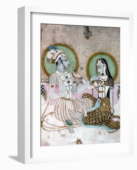 India: Couple-null-Framed Giclee Print
