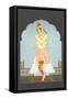 India dancer-null-Framed Stretched Canvas