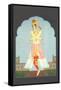 India dancer-null-Framed Stretched Canvas