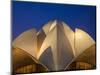 India, Delhi, New Delhi, Bahai House of Worship Know As the The Lotus Temple-Jane Sweeney-Mounted Photographic Print