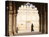 India, Delhi, Old Delhi, Red Fort, Diwan-i-Khas- Hall of Private Audience-Jane Sweeney-Stretched Canvas