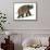 India Elephant I Light Crop-Wild Apple Portfolio-Framed Stretched Canvas displayed on a wall