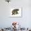 India Elephant I Light Crop-Wild Apple Portfolio-Framed Art Print displayed on a wall