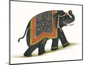 India Elephant I Light Crop-Wild Apple Portfolio-Mounted Art Print