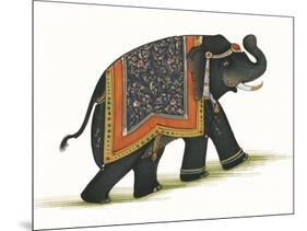 India Elephant I Light Crop-Wild Apple Portfolio-Mounted Art Print