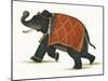 India Elephant II Light Crop-Wild Apple Portfolio-Mounted Art Print