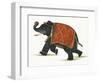 India Elephant II Light Crop-Wild Apple Portfolio-Framed Art Print