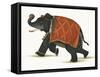 India Elephant II Light Crop-Wild Apple Portfolio-Framed Stretched Canvas