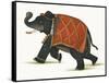 India Elephant II Light Crop-Wild Apple Portfolio-Framed Stretched Canvas