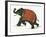 India Elephant II Light Crop-Wild Apple Portfolio-Framed Art Print