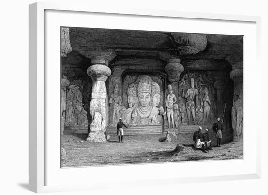 India Elephanta-Samuel Prout-Framed Art Print