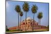 India. Exterior view of Humayun's Tomb in New Delhi.-Ralph H. Bendjebar-Mounted Photographic Print