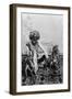 India, Fakir with monkeys, c.1890-1925-null-Framed Photographic Print