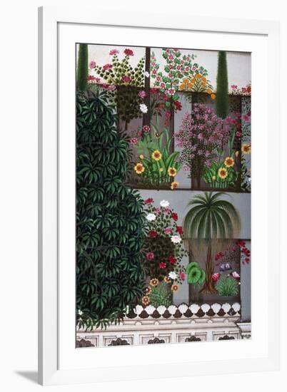 India: Garden-null-Framed Giclee Print